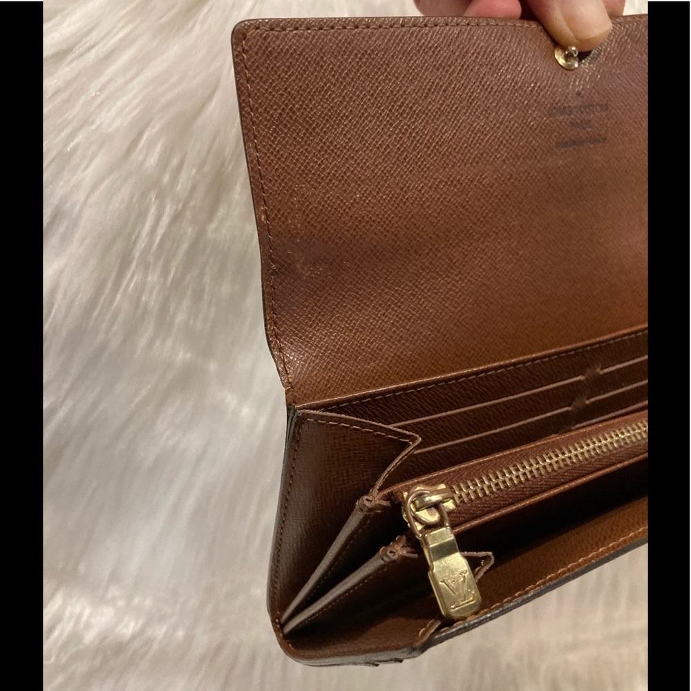 Authentic Louis Vuitton Sarah Wallet  #4.3s TH 3067 - Picture 11 of 12